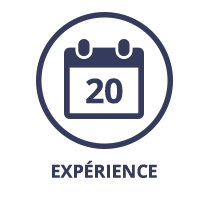 Plus de 20 ans d'expérience